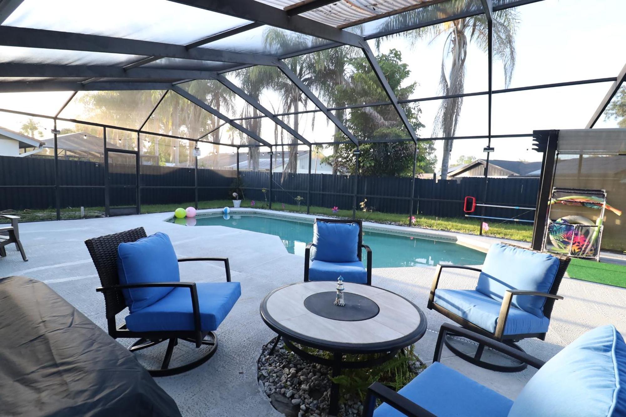 Boho Oasis With Pool- Paradise For Work & Fun Tampa Ngoại thất bức ảnh